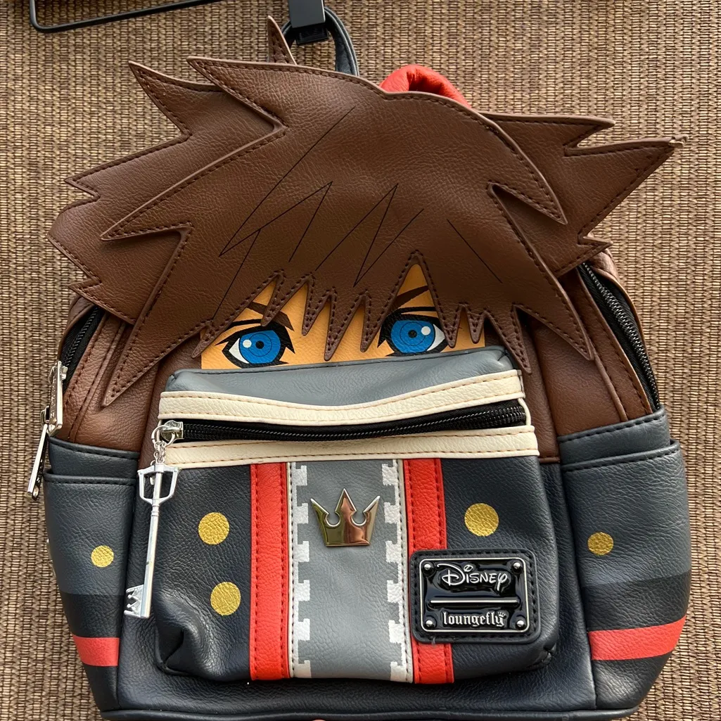 Loungefly Kingdom Hearts 3 Sora Mini Backpack NWT - Image 2