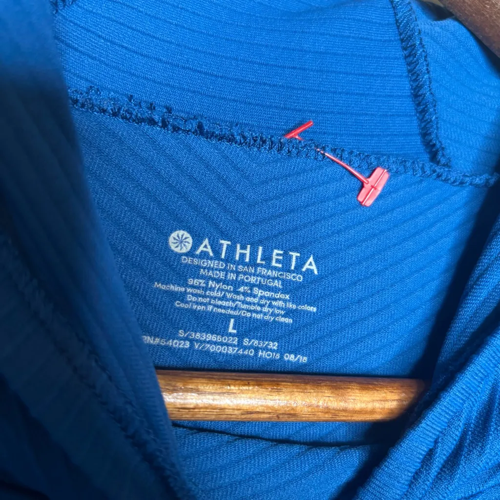 Athleta  Flurry Scuba Hoodie Long Sleeve Pullover - Image 8