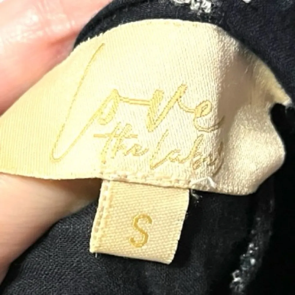 Anthropology Love the label women’s tiered dress size small - Image 4