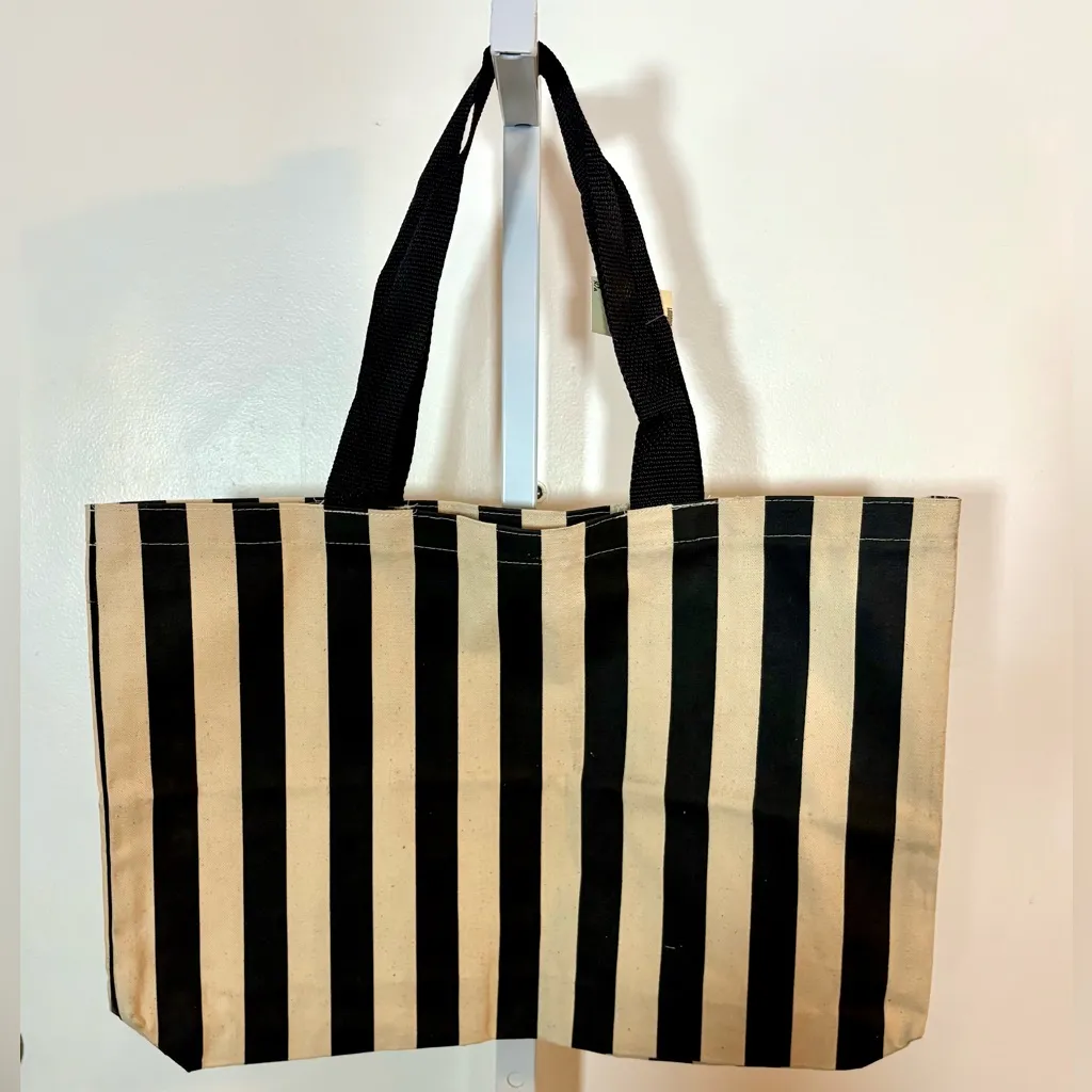 Vintage I. Magnin Canvas Tote Bag NWT - Image 2