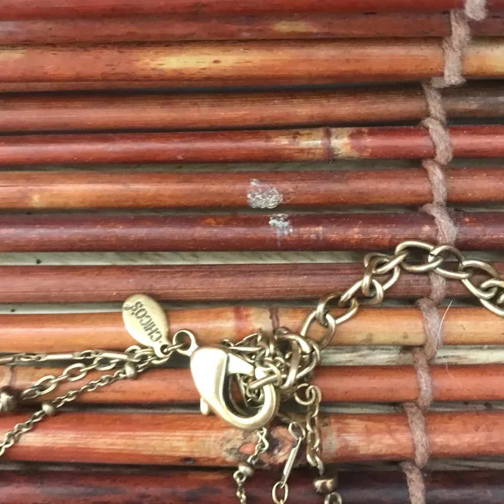 Chico’s Necklace with Gorgeous Lacy Pendant - Image 5