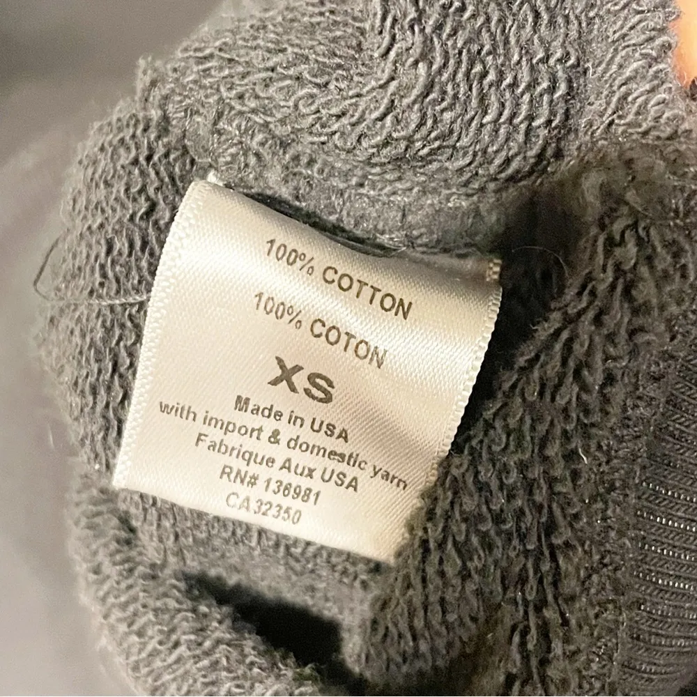 Spiritual Gangster Size XS Black Mock Neck Long Sleeve Sweatshirt Pullover Top - Image 4