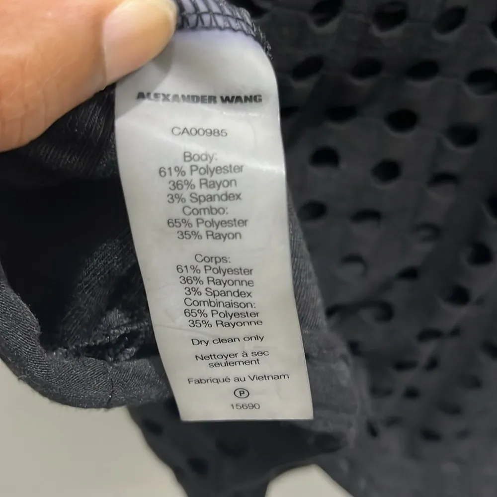 NWT T by Alexander Wang Black Cut - Image 8