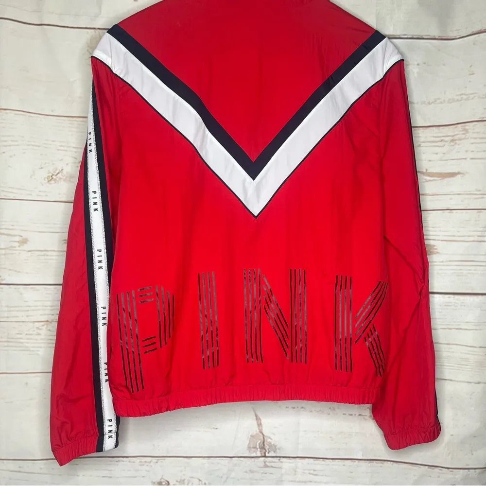 PINK • Victoria’s Secret • Jacket • Windbreaker • Red • Workout • XS/S - Image 6