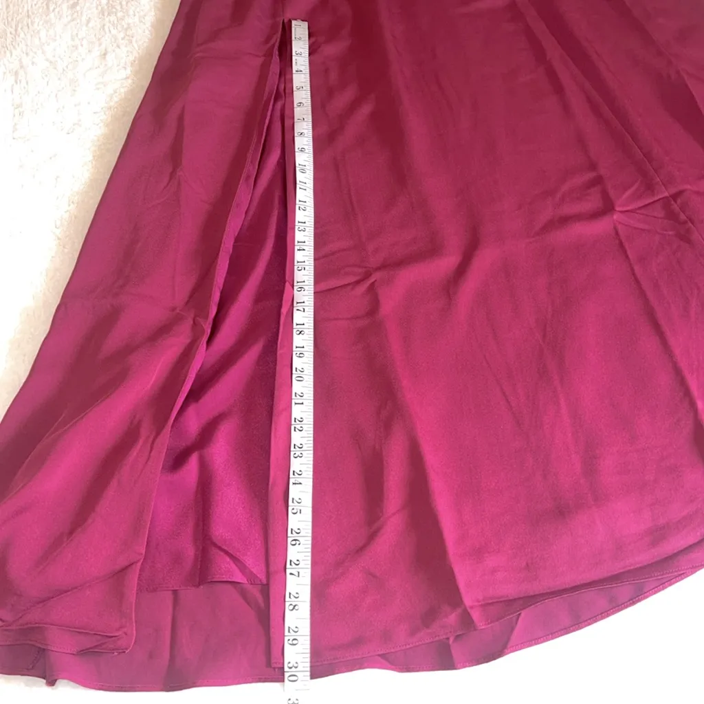 Dress The Population Parker Gown Fit & Flare Dark Magenta‎ S NWT - Image 10