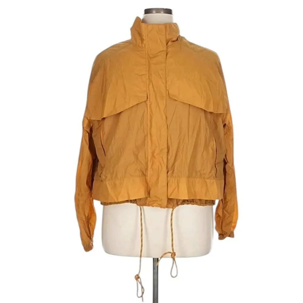 Athleta Canopy Parachute jacket Tuscan Gold Large - Image 4
