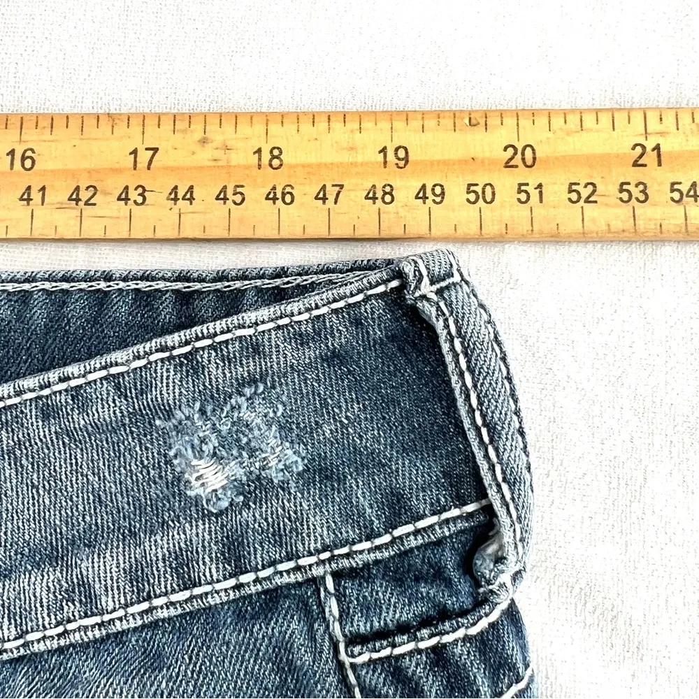 Decree Blue Jean Shorts Casual Cut-Offs - Image 6