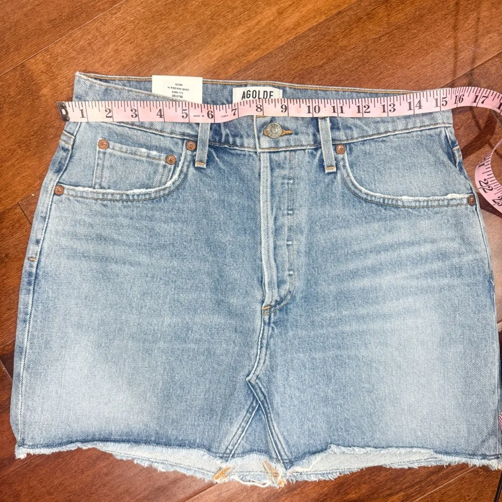 AGOLDE Quinn Denim Skirt NWT size 29 - Image 7
