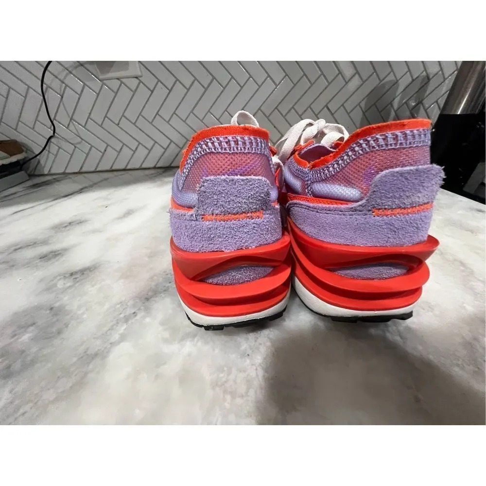 Nike Waffle One Women’s Sneaker Orange Purple DC2533-800 Womens 6.5 US - Image 7