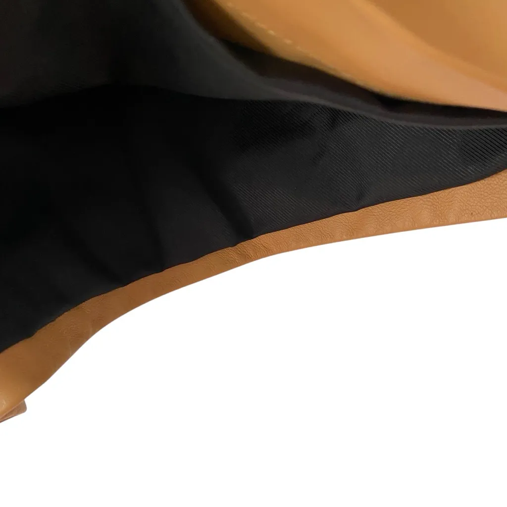 Walter Baker Velda Camel Leather Shorts size XL High Waist Paper Bag - Image 7