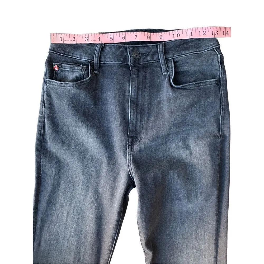 Hudson Black Heidi Rogue High-Rise Flare Nebula Jeans - Image 14