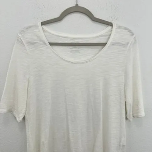 Chico's The‎ Ultimate Tee T-Shirt Women's Size M Short Sleeve Hi Low Hem Bundle - Image 16