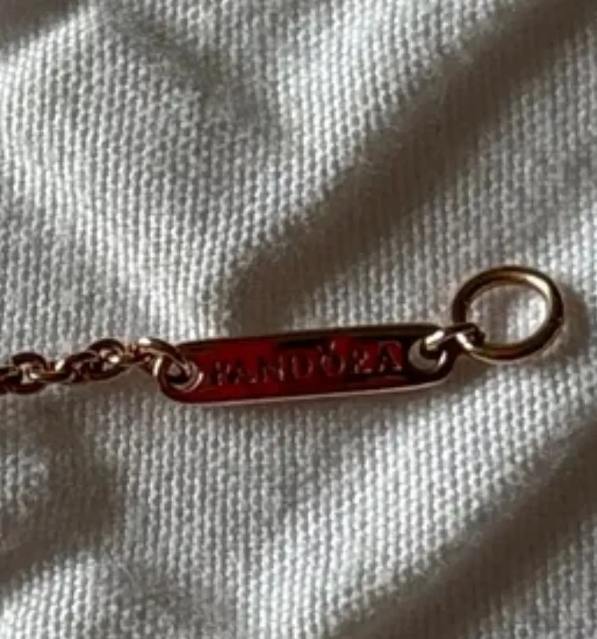 Rose Gold Pandora Necklace - Image 4