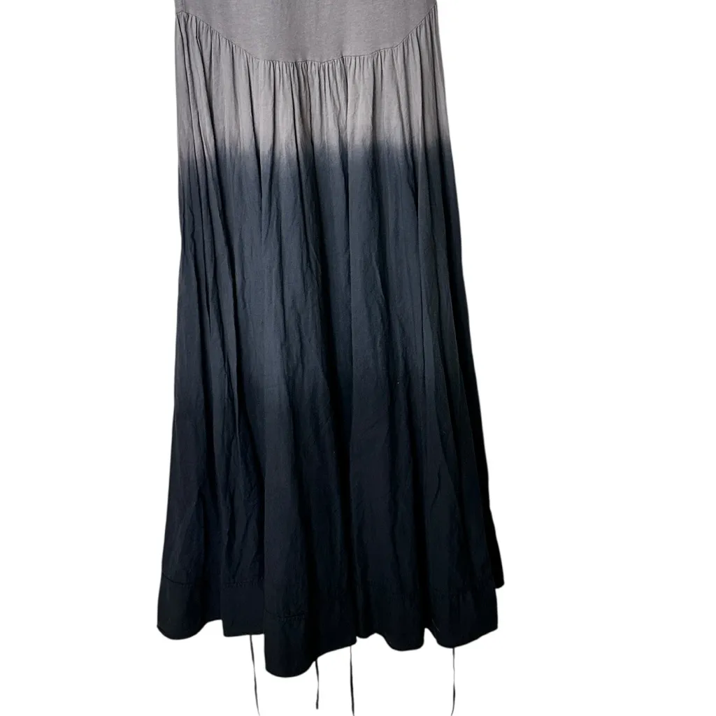 Luna Luz Bellaza Gray Ombre Maxi Dress with ties size M USA Size M - Image 4
