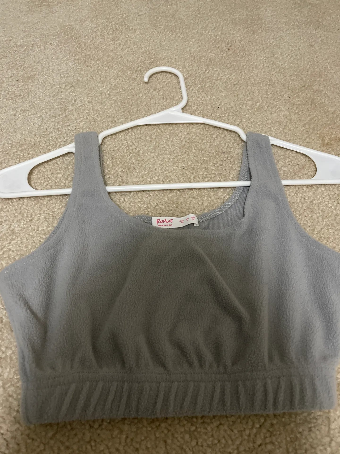 Grey Fuzzy Set Gray Size XS - Image 5