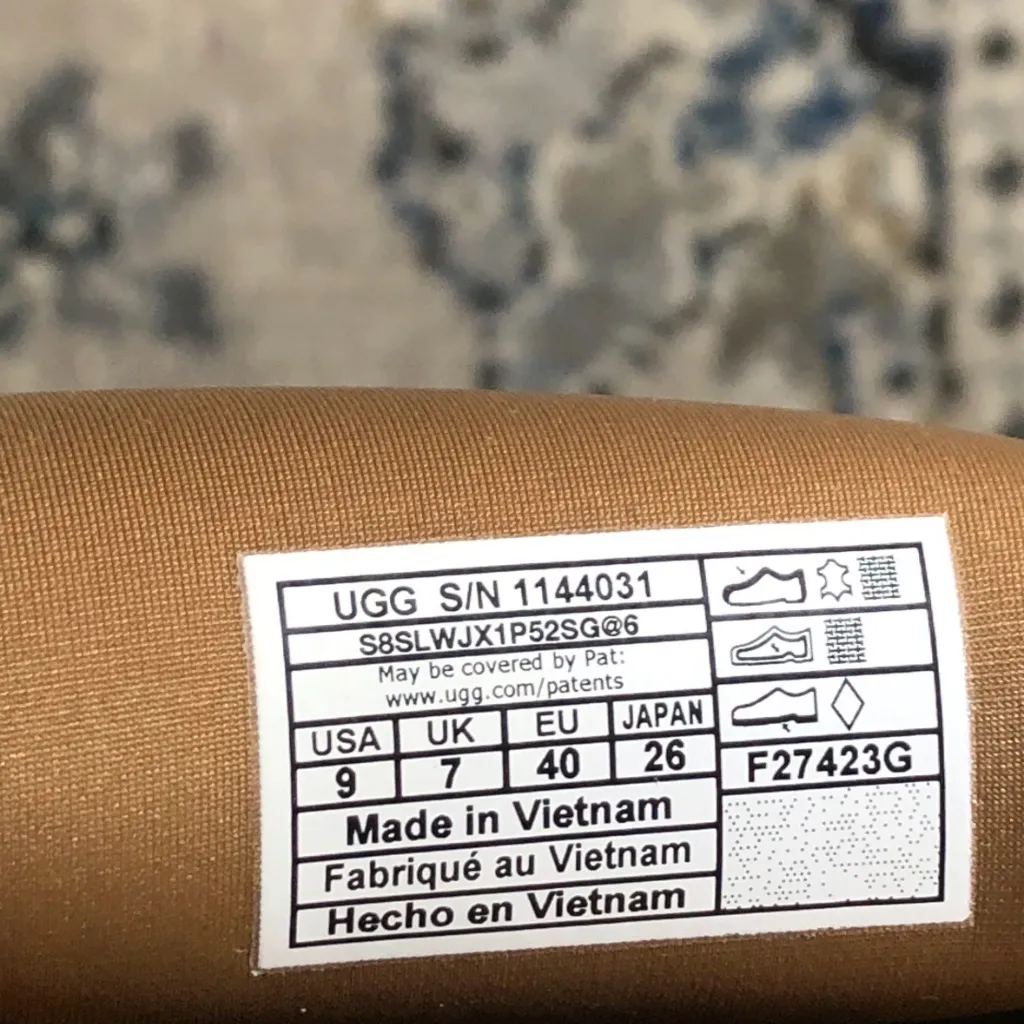 Ugg Classic Dipper platform short boots in Chestnut suede tan - Image 8