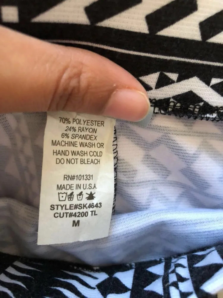 Aztec Tribal Maxi Skirt - Image 4