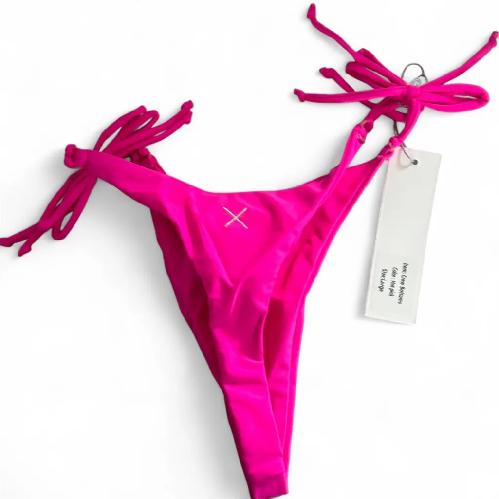 la Crew Bottoms in hot pink large nwt - Image 3