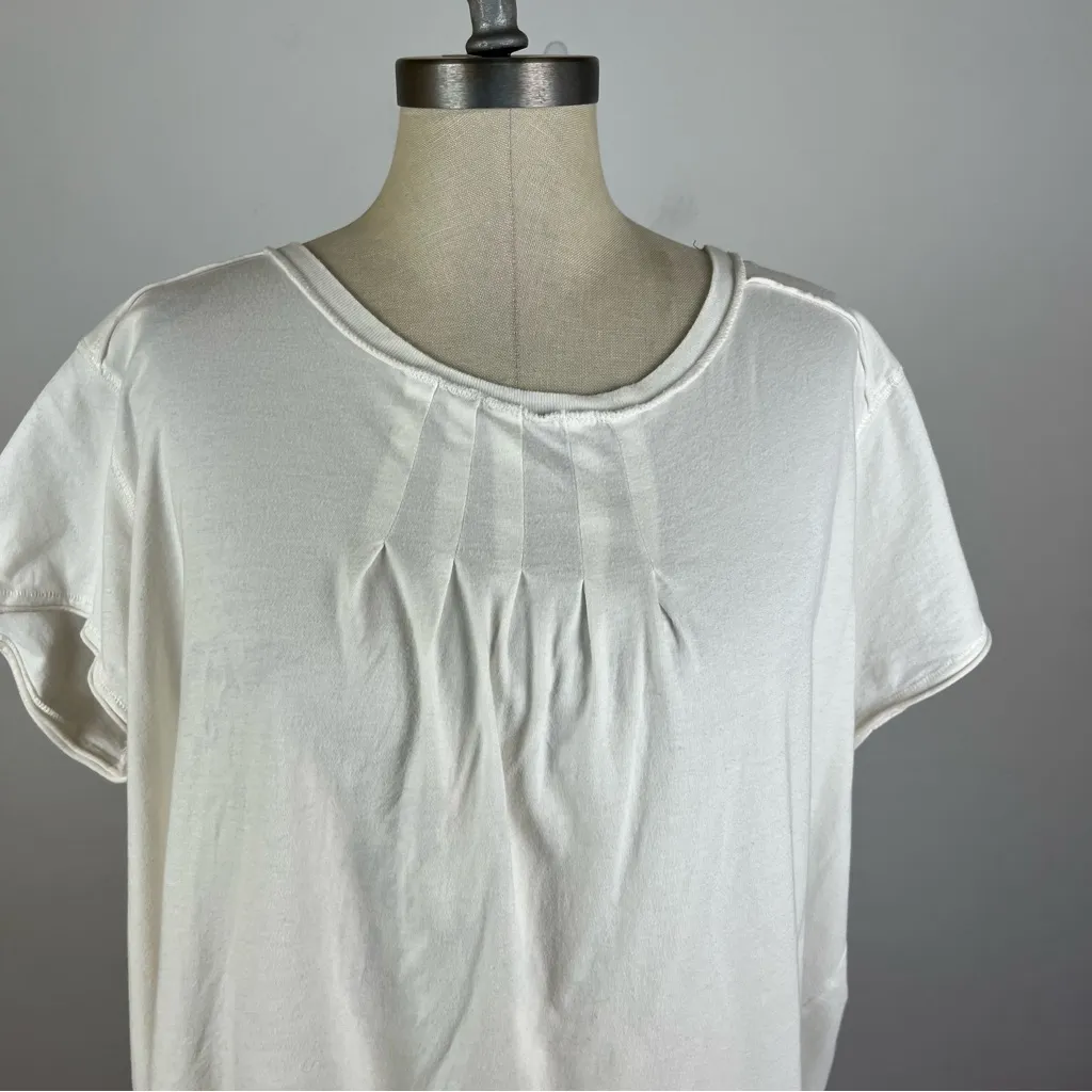 Free People Little Gem Cotton Pintuck Tee - Image 4