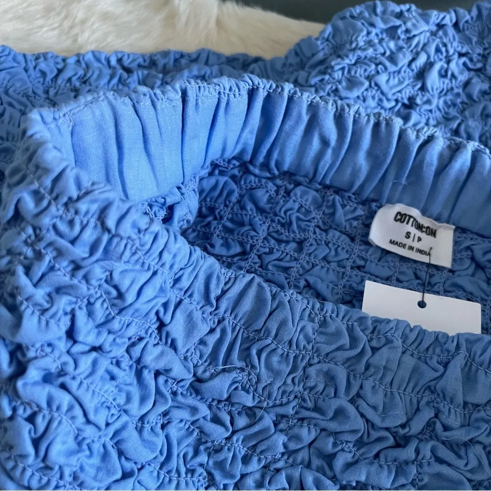 Cotton On Pressed Hydrangea Scrunchie Mini Skirt - Image 8