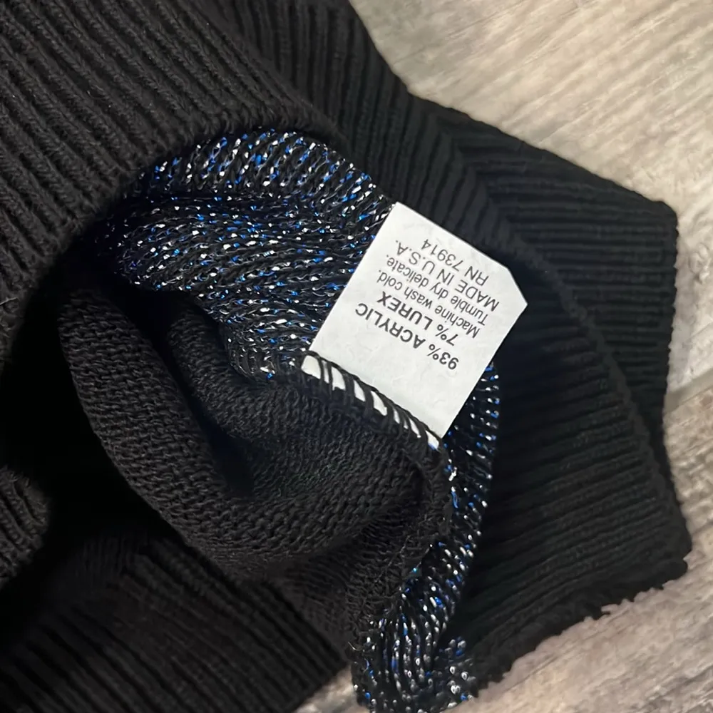 Alfred Dunner Diamond Pattern Sweater Size 1X LA SCALA BLACK SHINE SILVER NWT#83 - Image 12