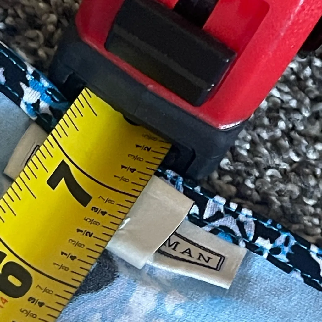 Dana Buchman Blue Black White Geometric Diamonds V-Neck Sleeveless Tank Top XL - Image 10