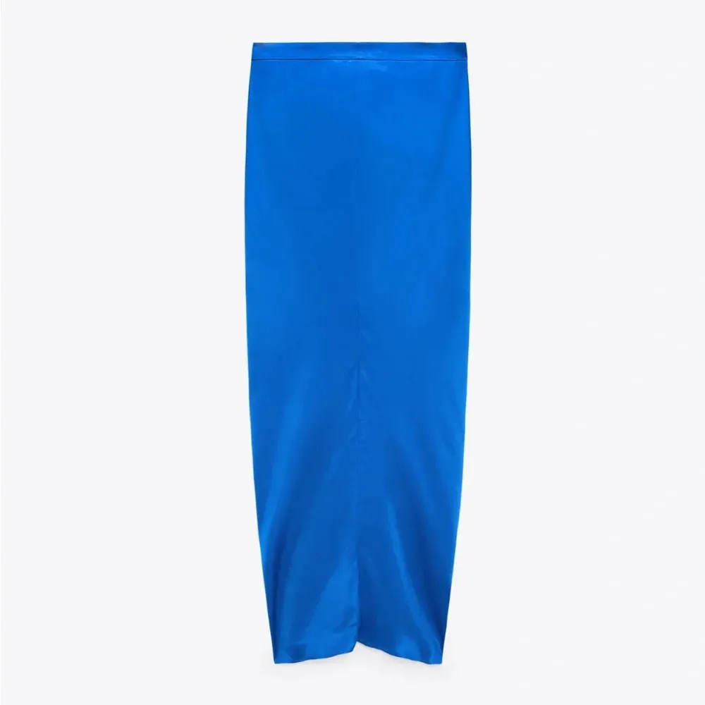 ZARA Satin Effect Wrap Skirt - Image 14