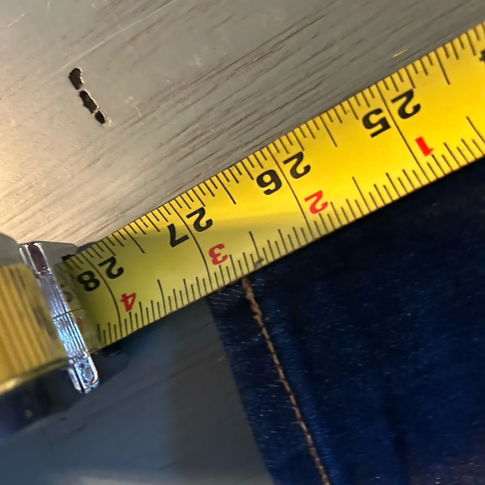 Old Navy High Rise Super Skinny Dark Wash Jeans, Size 14/32 - Image 5