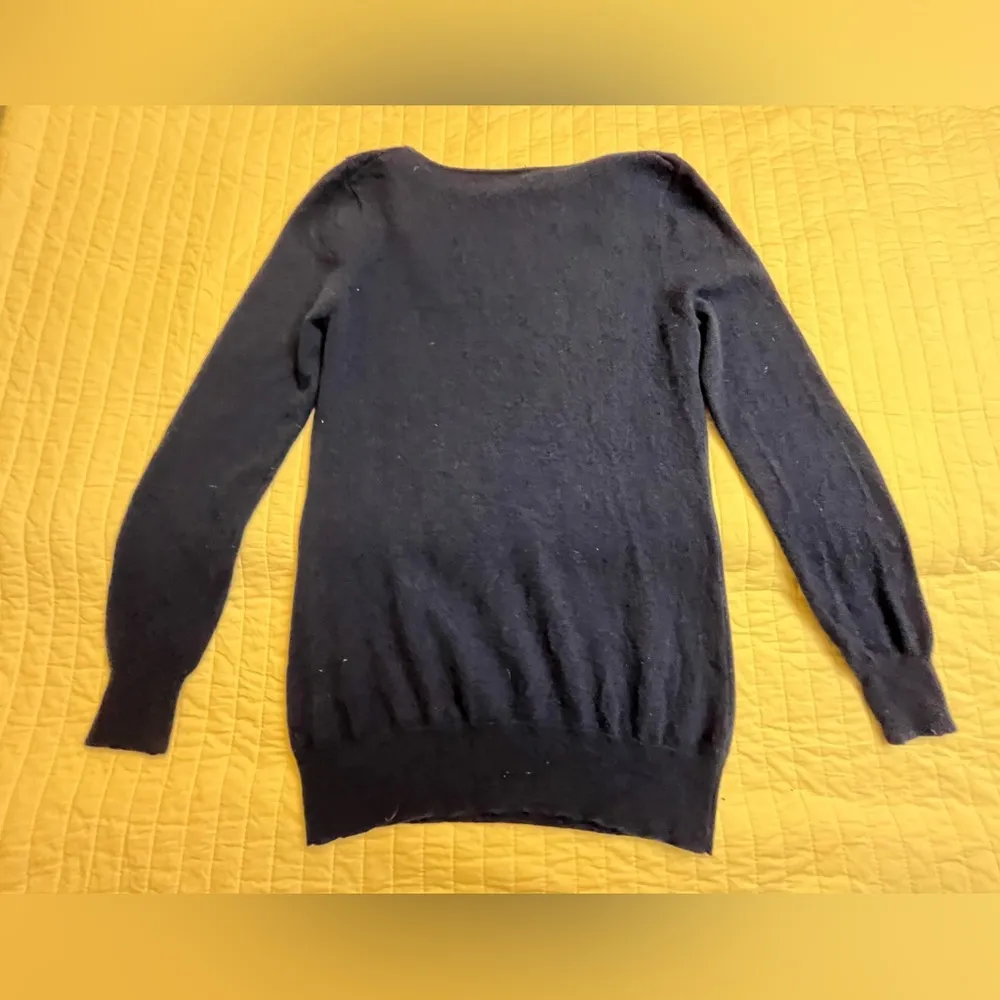 Forte Cashmere navy sweater Blue Size M - Image 2