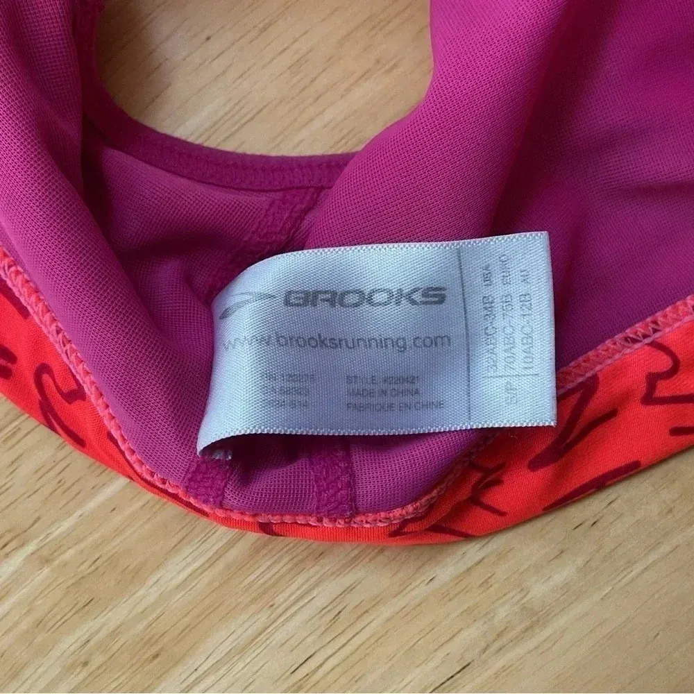 Brooks Run Happy Racerback Sports‎ Bra - Image 4