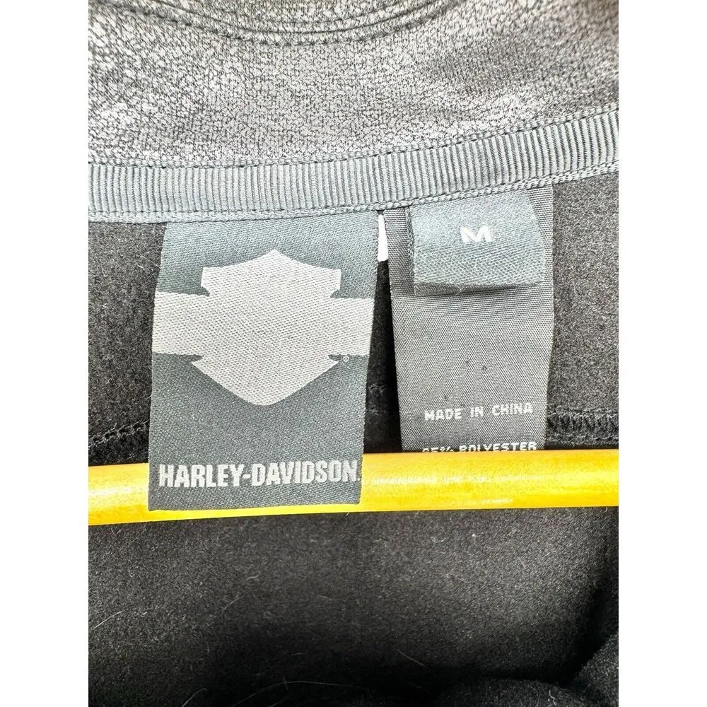 Harley-Davidson Women's Asymmetric Coated Ponte Biker Jacket, 97580-16VW. MEDIUM - Image 6