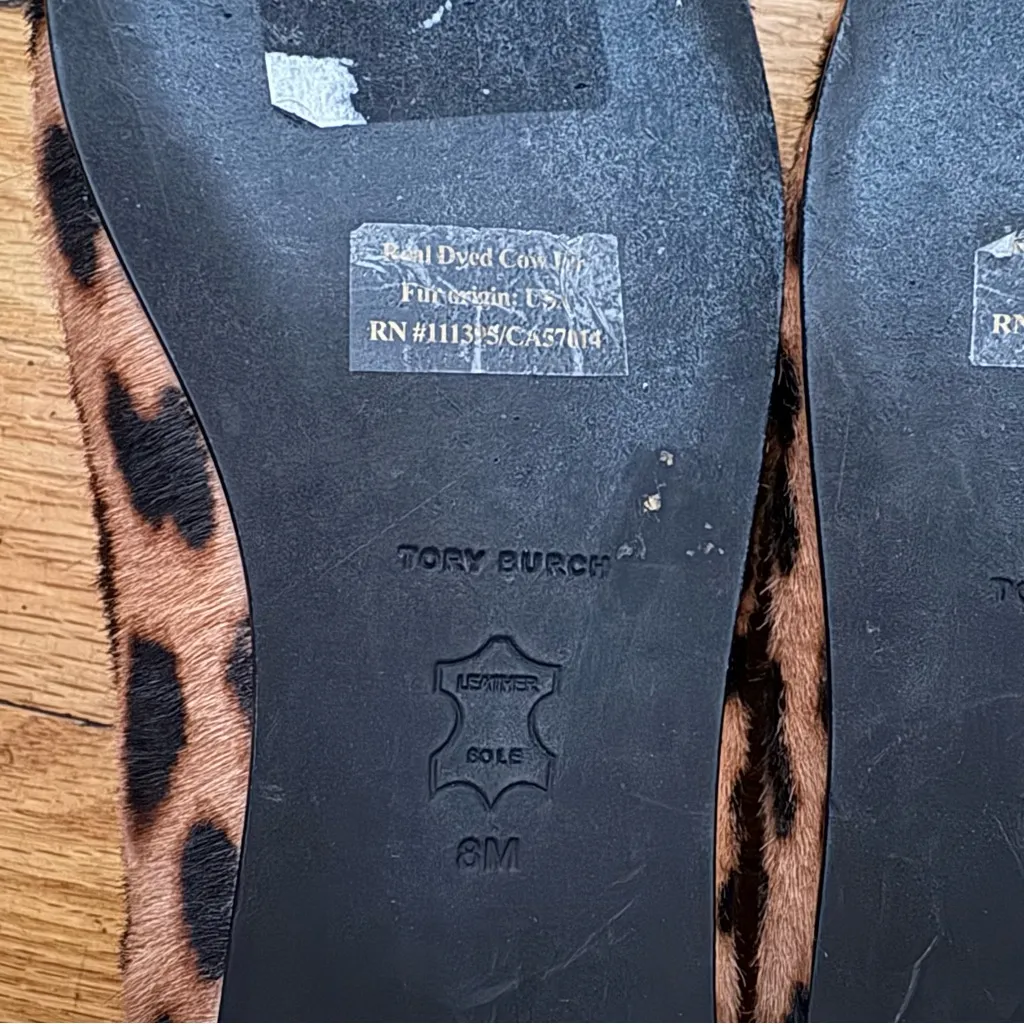 Tory Burch Cap Toe Flats Size 8 - Image 3