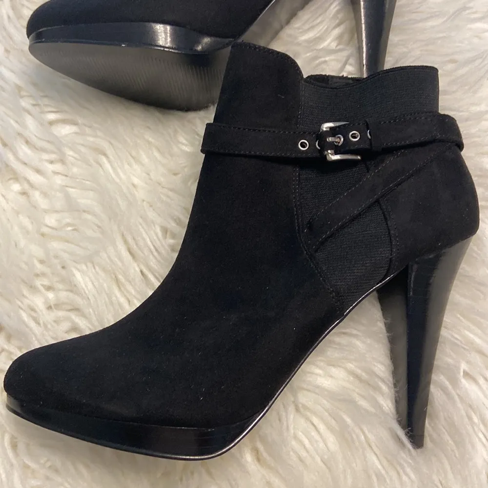 Kelly & Katie Platform botties size 8.5 BNWOT black color heel 4” - Image 2