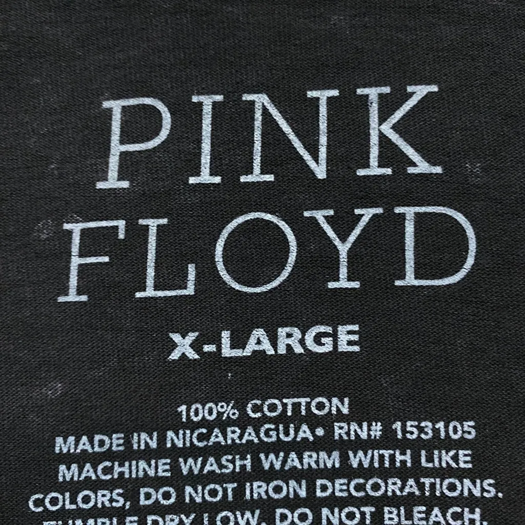 Pink Floyd The Dark Side of The Moon Rock Band T-Shirt Extra Large - Image 4