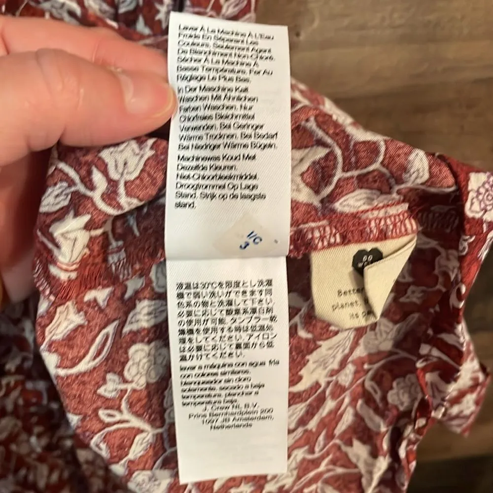 Madewell Flutter Sleeve Floral Wrap Dress - Image 8