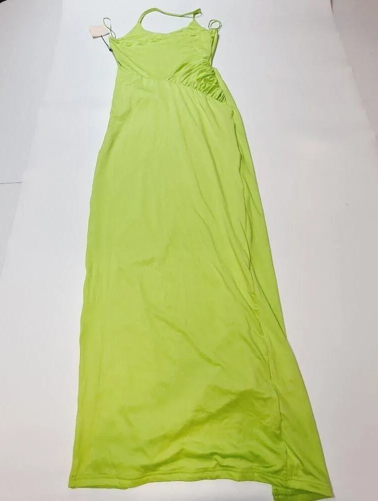 superdown  Brie Maxi Dress in Lime Medium - Image 12