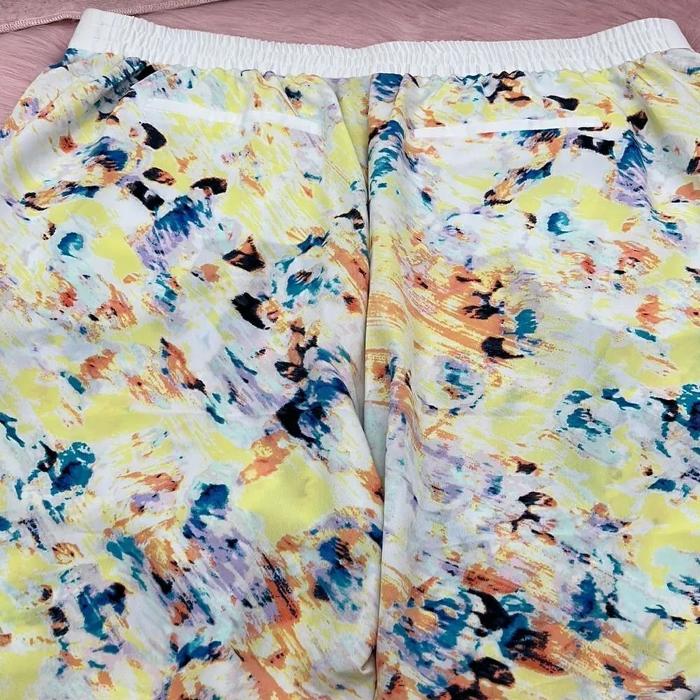Metaphor XL abstract print lightweight pants - Image 3