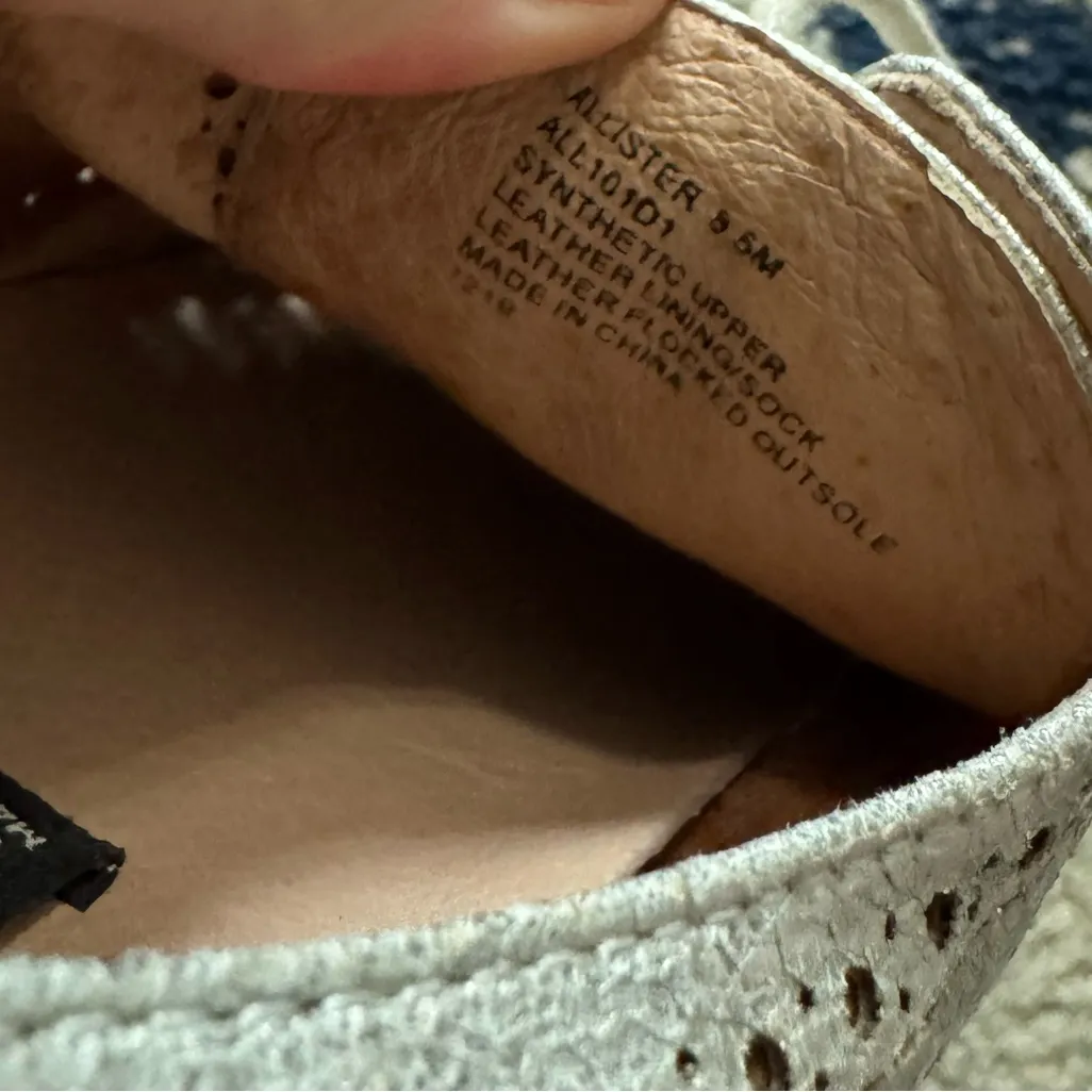 Steven by Steve Madden Allister Oxford silver metallic loafer lace up sneakers - Image 10