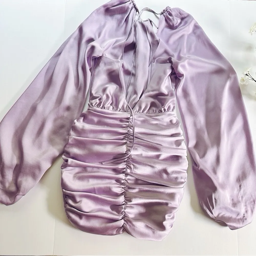 House of CB Kate Orchid Dress Purple Small - Image 10