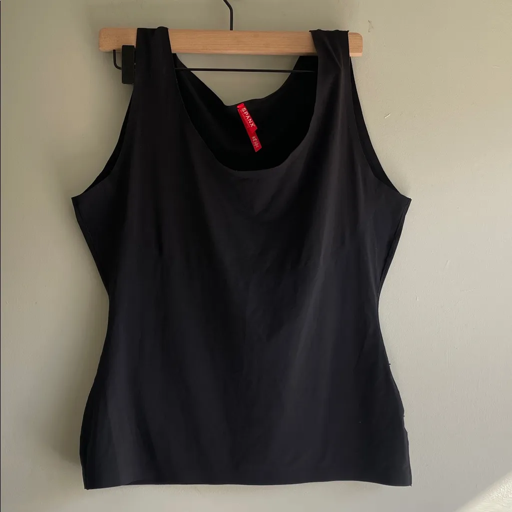 SPANX Black Women's Shapewear Tank - Image 4