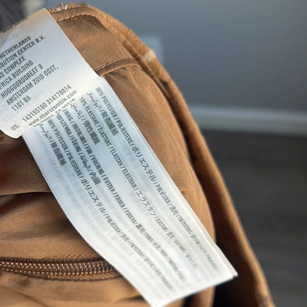 Abercrombie & Fitch Faux Suede Mini Skirt Y2K - Image 8