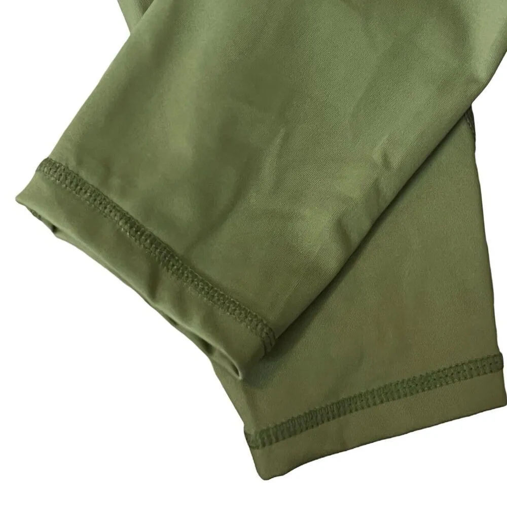 Fox Racing Detour Moto Leggings Green Size Medium Mid Rise 27in Fox Logo - Image 7