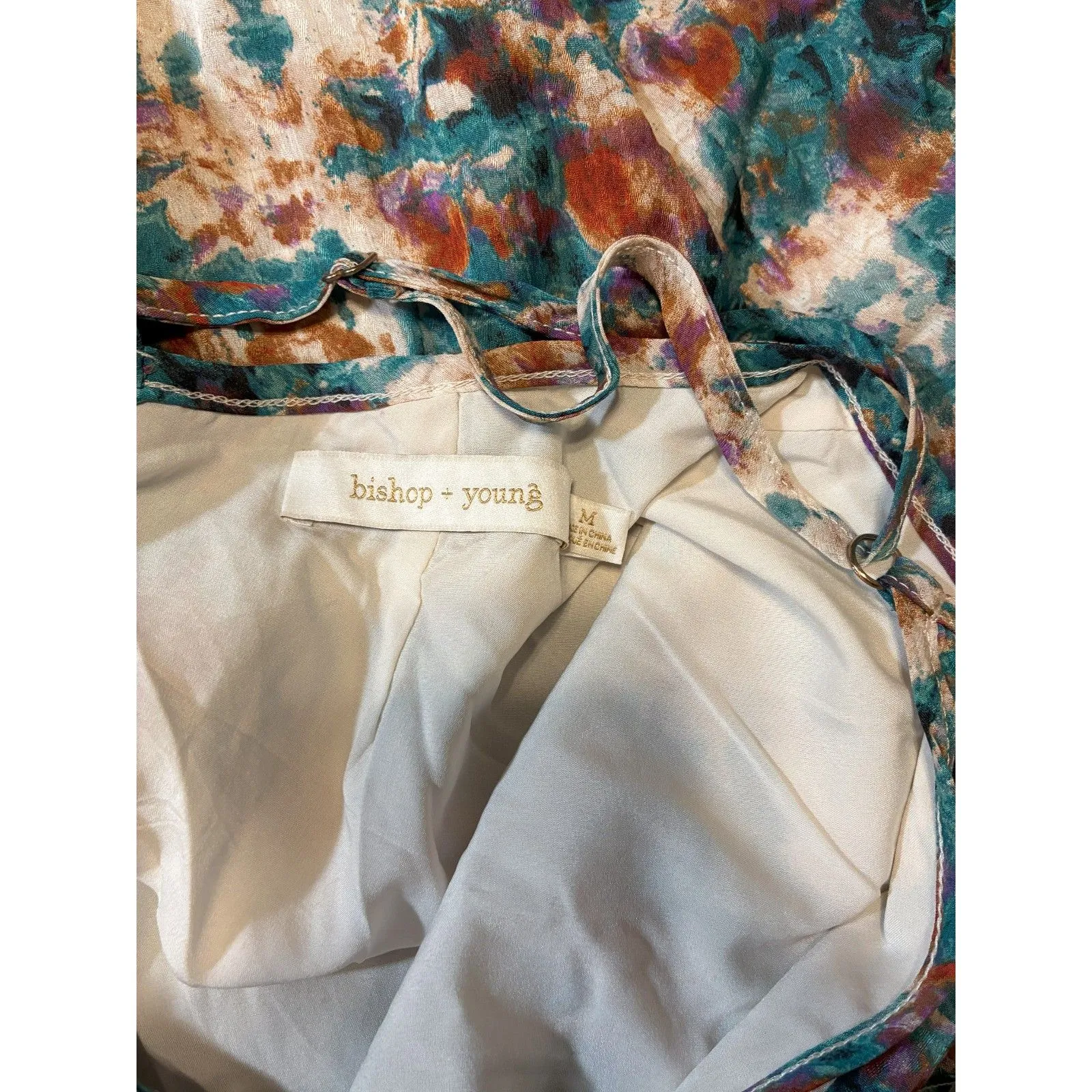 Bishop + Young Multicolor Maxi Dress Women’s Medium – Boho Slouchy Color - Image 2