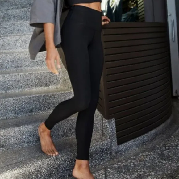 Everlane The Perform Renew Black Athletic Leggings XS - Image 2