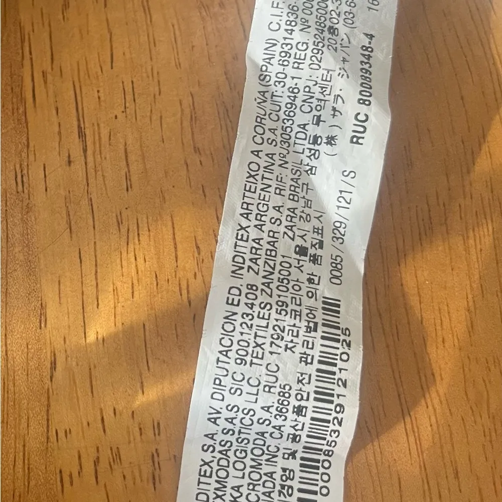 Trafaluc cropped long sleeve color blocked sweatshirt, size Small - Image 7