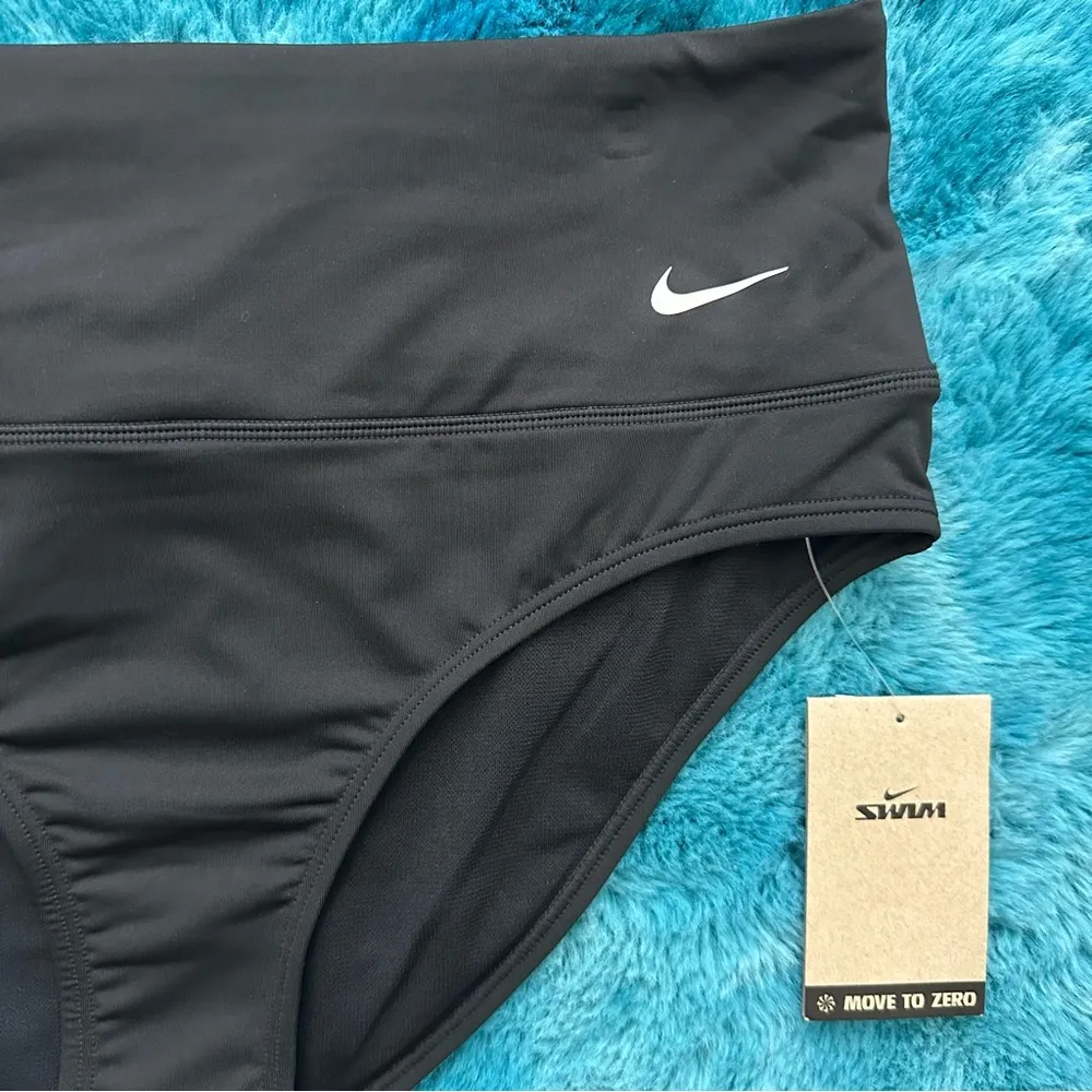 Nike Essentials High Waisted Swim Bottom Size L - Image 4