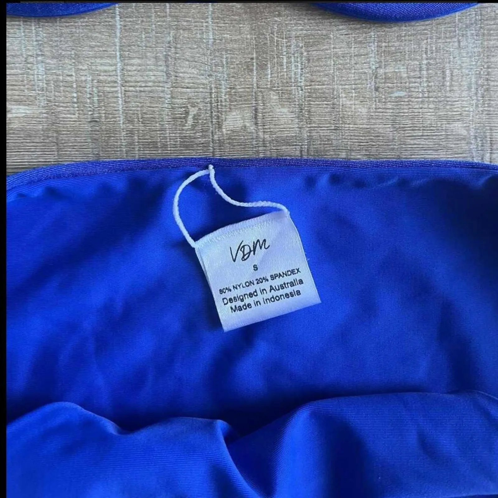 Vdm royal blue balconette bikini - Image 3