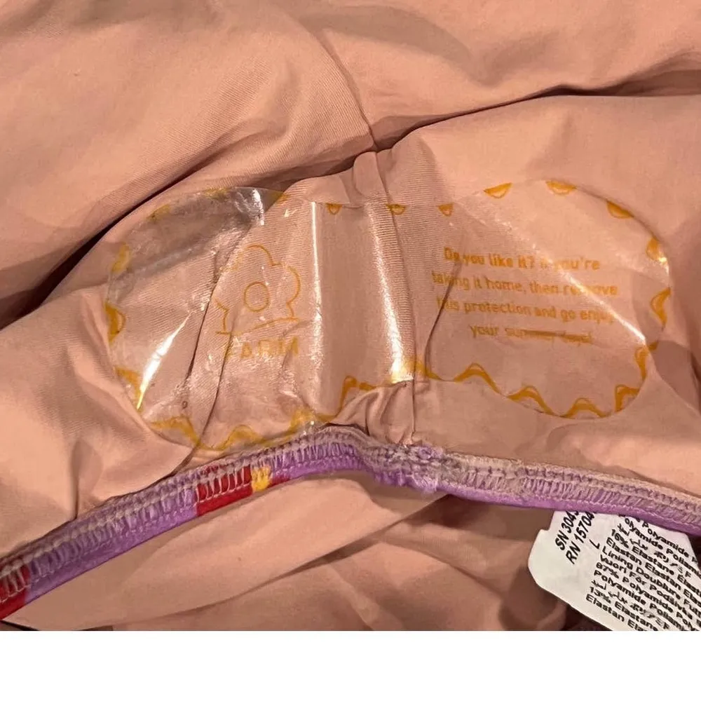 FARM RIO Maxi Leopard Colorblock One-Piece Swimsuit (L) - Image 5