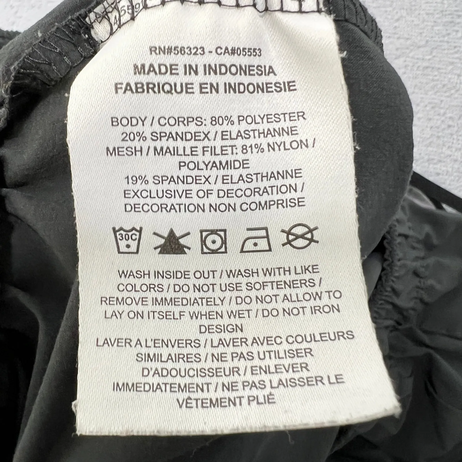 Nike Air Running Pants‎ Reflective Stripe Joggers Lightweight Black Size Medium - Image 6