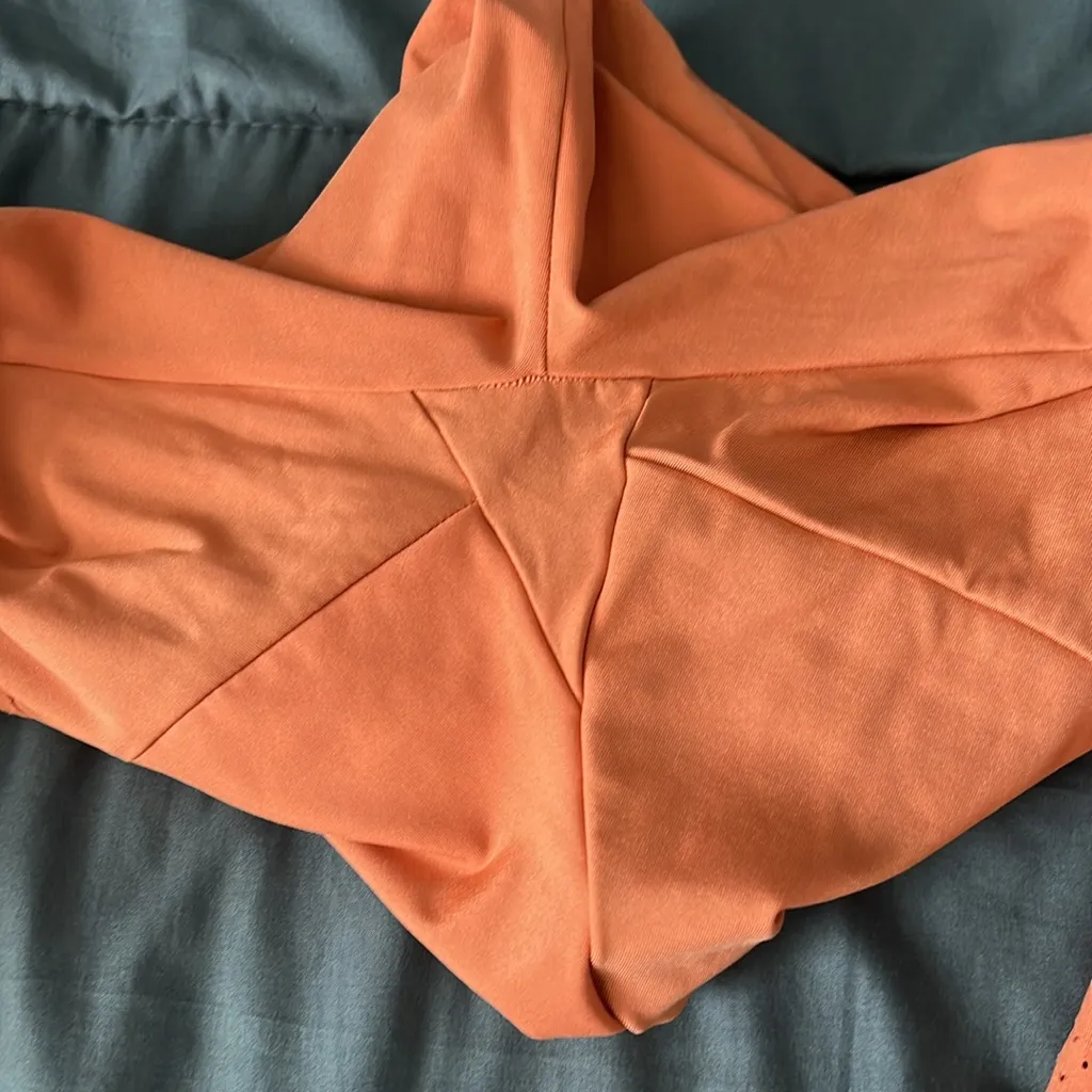 Gymshark Pro Perform Leggings Orange *Estimated Size Small, Flawed - Image 4